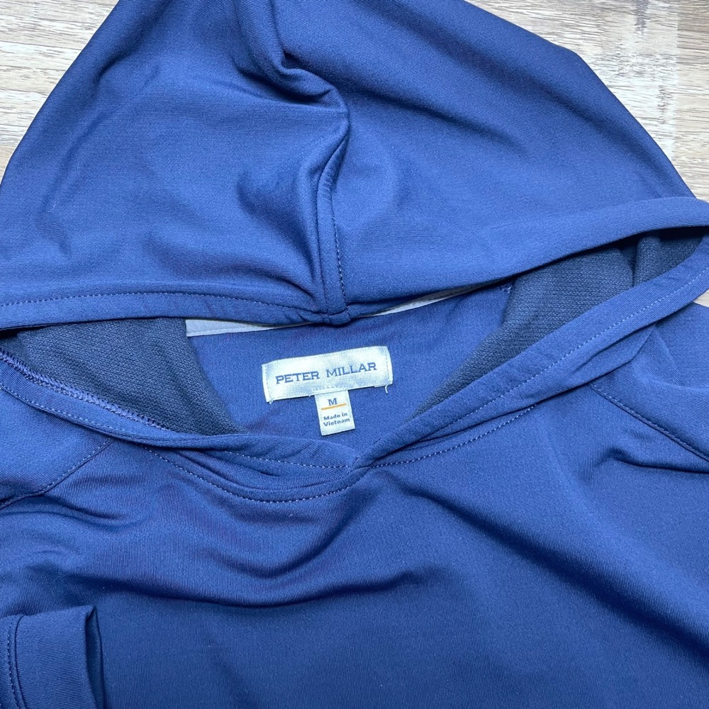 Peter Millar Pine Performance Pullover Hoodie Men… - image 2